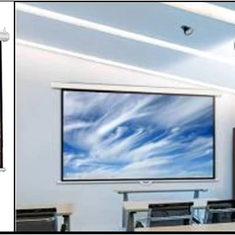 Hire 12 X 8 PULL DOWN PROJECTOR SCREEN, in St Kilda, VIC
